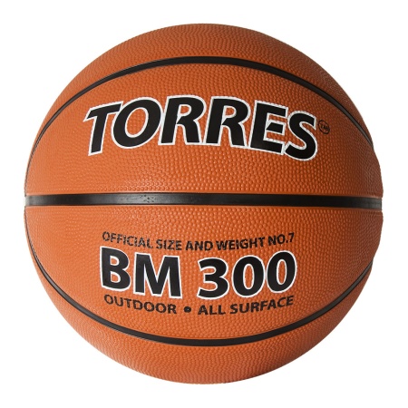Купить Мяч баскетбольный  "TORRES BM300" р.6 в Апрелевке 