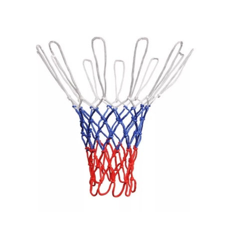 Купить Сетка баскетбольная, Д 3,5 мм, «Триколор», цветная в Апрелевке 