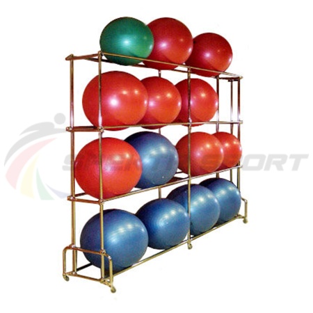 Купить Стеллаж для гимнастических мячей 16 шт в Апрелевке 