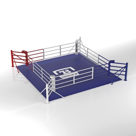 Купить Ринг боксерский напольный Totalbox на упорах 4х4м в Апрелевке 