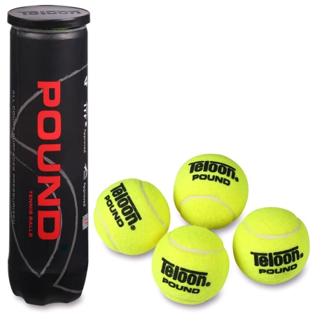 Купить Мяч для большого тенниса Teloon 828Т Р4  (4 шт) в Апрелевке 
