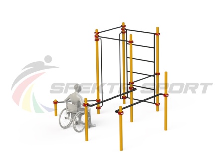 Купить Спортивный комплекс для инвалидов-колясочников WRK-D18_76mm в Апрелевке 